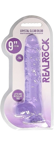 9" Realistic Cock + Balls