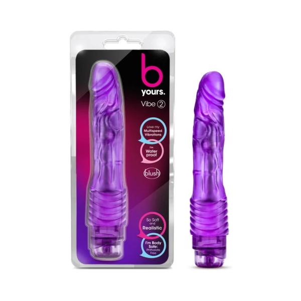 B Yours Cock Vibe 2 Realistic Vibrating Dildo — image 19 of 19