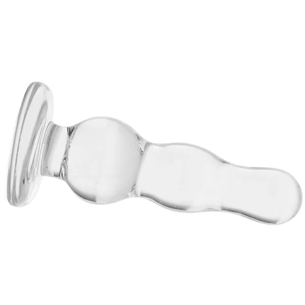 4 Inch Glass Butt Plug