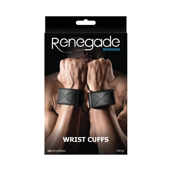 Renegade Bondage Wrist Cuff Black — image 12 of 12