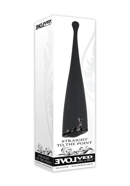 Evolved Straight to the Point Silicone Vibrator