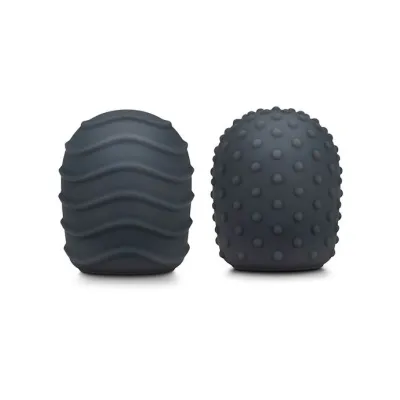 Le Wand Original Silicone Textured Covers Black