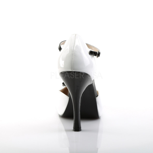 4 1/2 inches Heel, 3/4 inches PF T-Strap Pump W/Bow — image 8 of 12