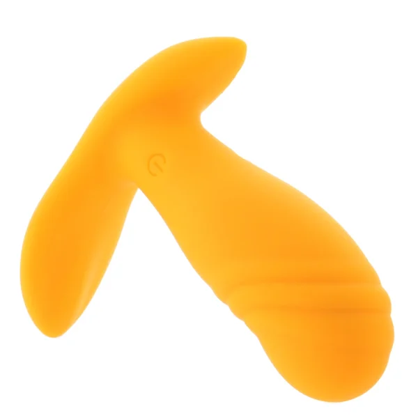 Creamsicle Vibrating Plug with Remote Control by Evolved Novelties