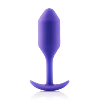 B vibe Snug Plug 2 Purple 4 3 Inch