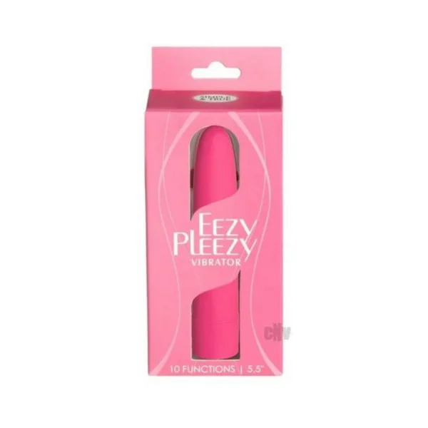 Classic Vibrators: Simple & True Eezy Pleezy Classic Vibrator 5.5 In. Pink