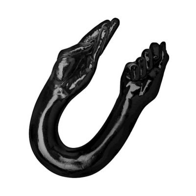 Dual Ended Fisting Dildo Black 26 Inch