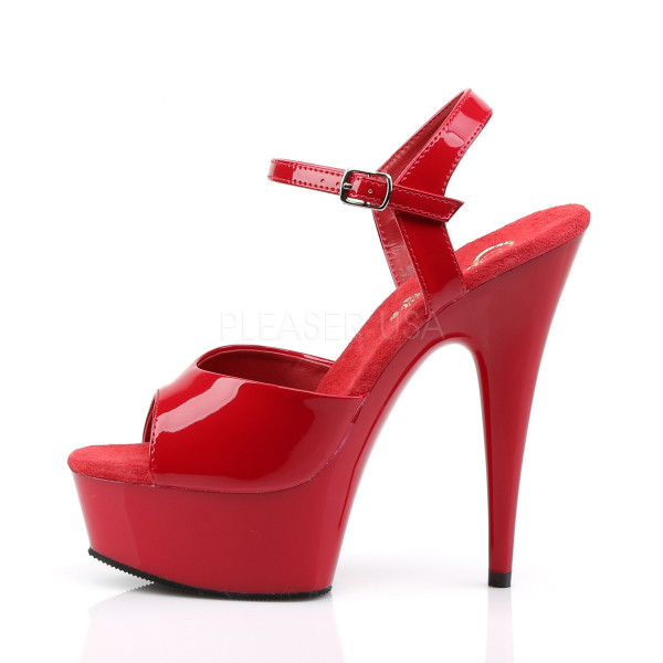 DELIGHT-609 - 6" Stiletto Heel Ankle Strap PF Sandal — image 7 of 16