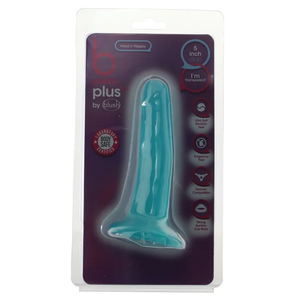 B Yours Plus Hard n’ Happy 5 Inch Jelly Dildo