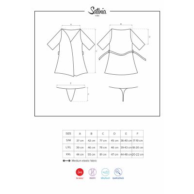 Satinia Robe L XL