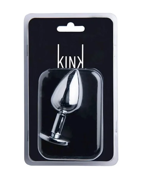 Kink Range Alloy Gem Butt Plug - 3.2 Inch - Light Blue - Medium — image 2 of 4