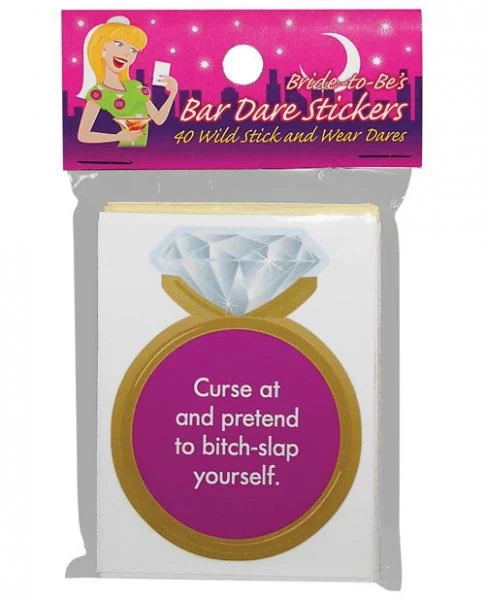 Bride-to-Be’s Bar Dare Stickers