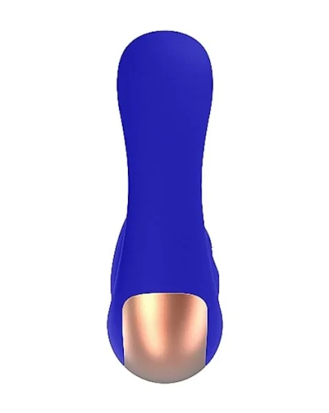 Dual Motor Clitoral Stimulator - Fancy   - Blue