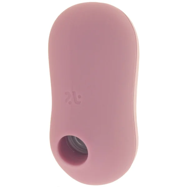 Satisfyer Cotton Candy Pressure Wave Rechargeable Waterproof Clitoral Stimulator - Lilac