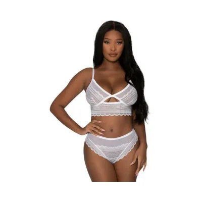 Magic Silk Modern Romance Braltt Hipster White L xl