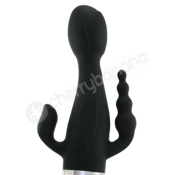 Le Reve Silicone Posable Black Vibrator