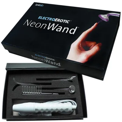 Kinklab Neon Wand Electrosex Kit Purple 110V