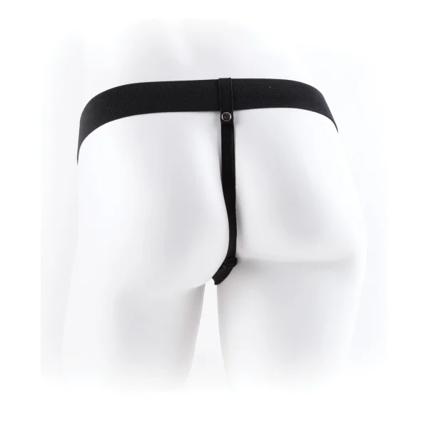 Fetish Fantasy Series 9 Inch Vibrating Hollow Strap-on With Balls - Flesh