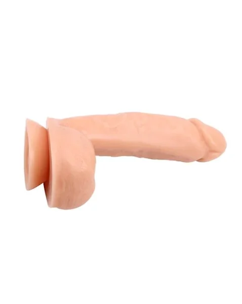 Hard On Suction Dildo With Balls - 9 Inch