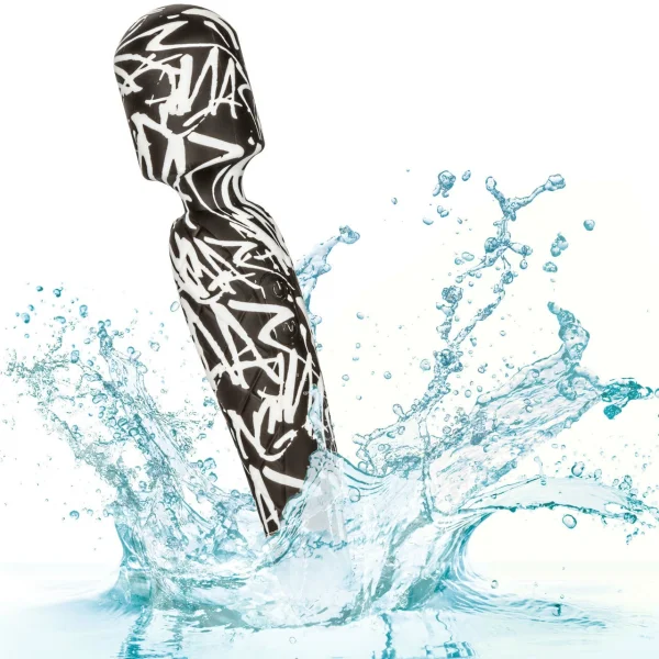 Hype Massager Rechargeable Silicone Wand Style Vibrator By CalExotics