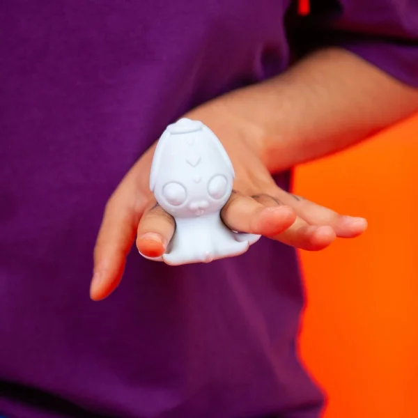 Princette Puppypus Silicone Rechargeable Waterproof Vibrator By Cute Little Fuckers - Platinum