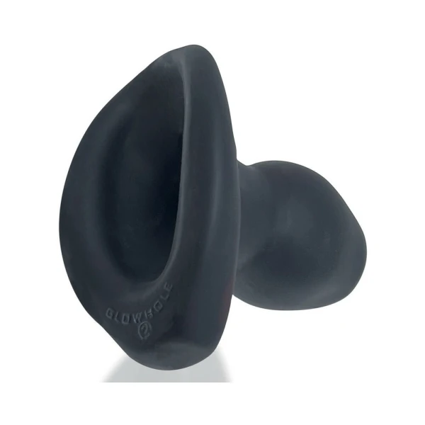 Butt Plugs:  Oxballs Morphhole-1 Gaper Plug Small Black Ice