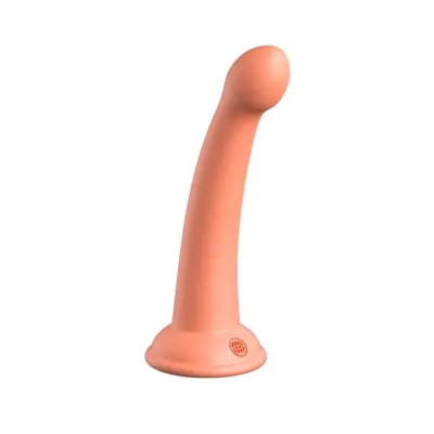 Dillio Platinum Secret Explorer Silicone Dildo 6 In Peach