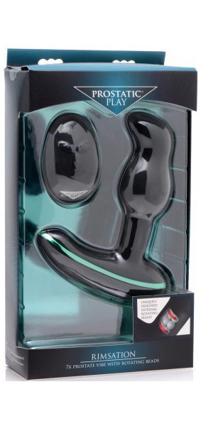 Rimsation Prostate Vibe with Rotating Beads