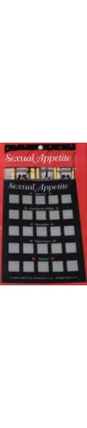 Sexual Appetite Scratch Off Game