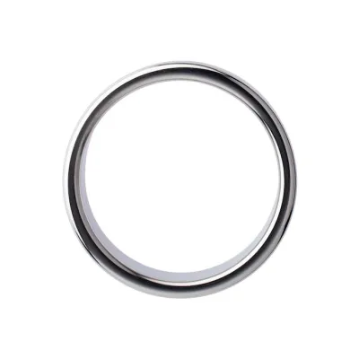 Kink Range Stainless Steel Ridged Penis Head Ring 1 9 Inch