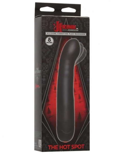 Kink The Hot Spot Vibrating Flex Massager Black