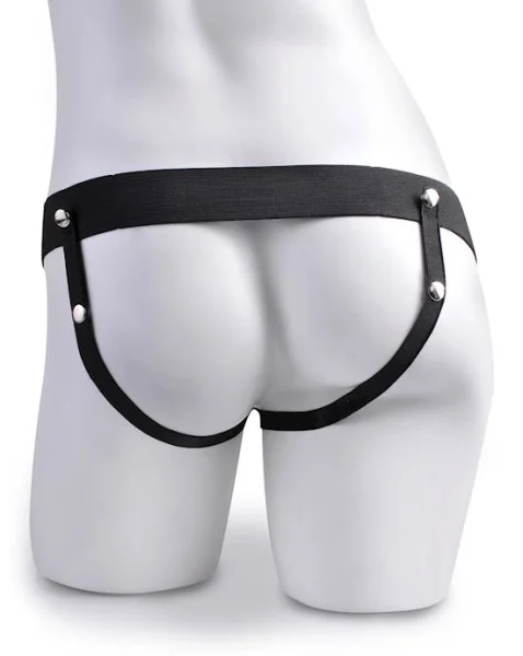 Fetish Fantasy 8 Inch Hollow Rechargeable Strap-on Remote  - Brown