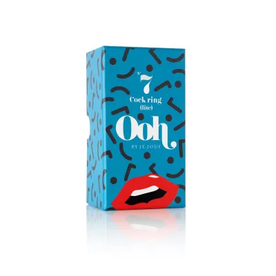 Ooh No 7 Cock Ring Lite Accessory Sky Blue