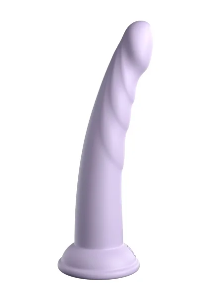 Dillio Platinum Slim Seven Silicone 7" Suction Cup Dildo - Lavender