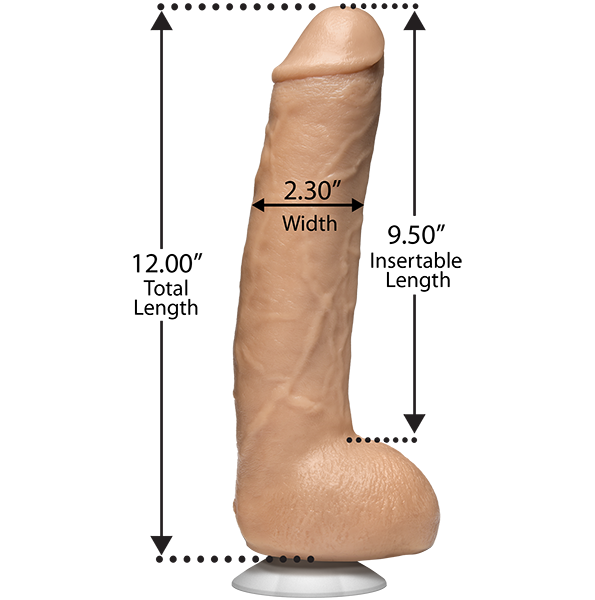 Doc Johnson John Holmes Realistic 10" Dildo