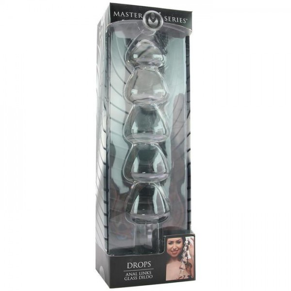 Anal Links Glass Toy - XXL Dildo