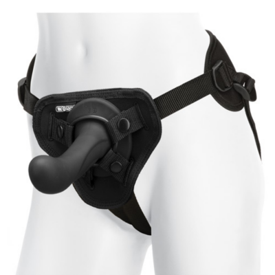 Doc Johnson Vac U Lock G Spot Vibrating Pleasure Set Black