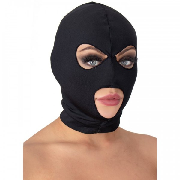 Bondara Spandex Open Mouth and Eyes Bondage Hood