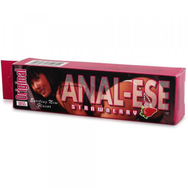 Anal-Ese Strawberry - Numbing Anal Lubricant | 1.5 Oz (45ml)