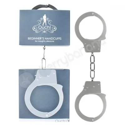 Ouch Silver Beginner s Handcuffs