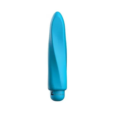 Bullets Discreet Luminous Myra Abs Bullet With Silicone Sleeve 10 Speeds Turquoise