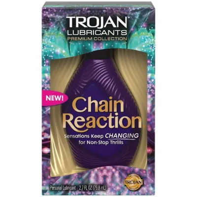 Trojan Chain Reaction Silicone Based Lube Sexual Lubricant