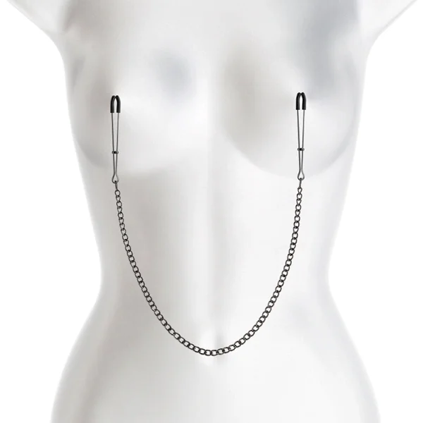Bound Adjustable DC3 Tweezer Nipple Clamps by NS Novelties - Rose Gold