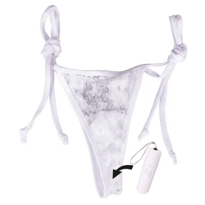 My Secret Screaming O Vibrating Panty Set White Each