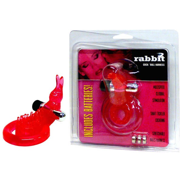 Bunny vibrating cock ring