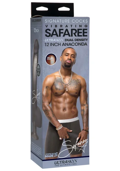 Signature Cocks - Vibrating Safaree Samuels Anaconda 12 Inch ULTRASKYN Cock