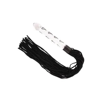 Lucent Glass Handle Flogger