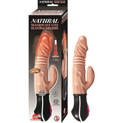 Nass Toys Hot Thrusting Rabbit 9 5 Inch White 9 2 Inch