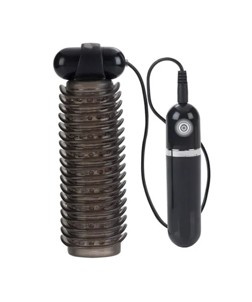 10-function Adonis Vibrating Stroker - Smoke