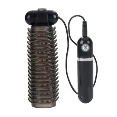 10 function Adonis Vibrating Stroker Smoke